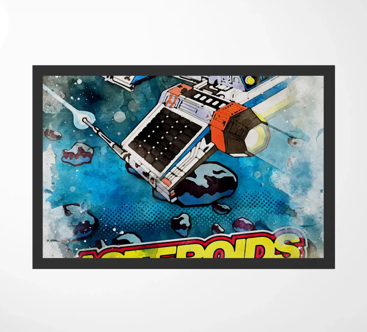 Asteroids Watercolor zerbino da CreativeStudio