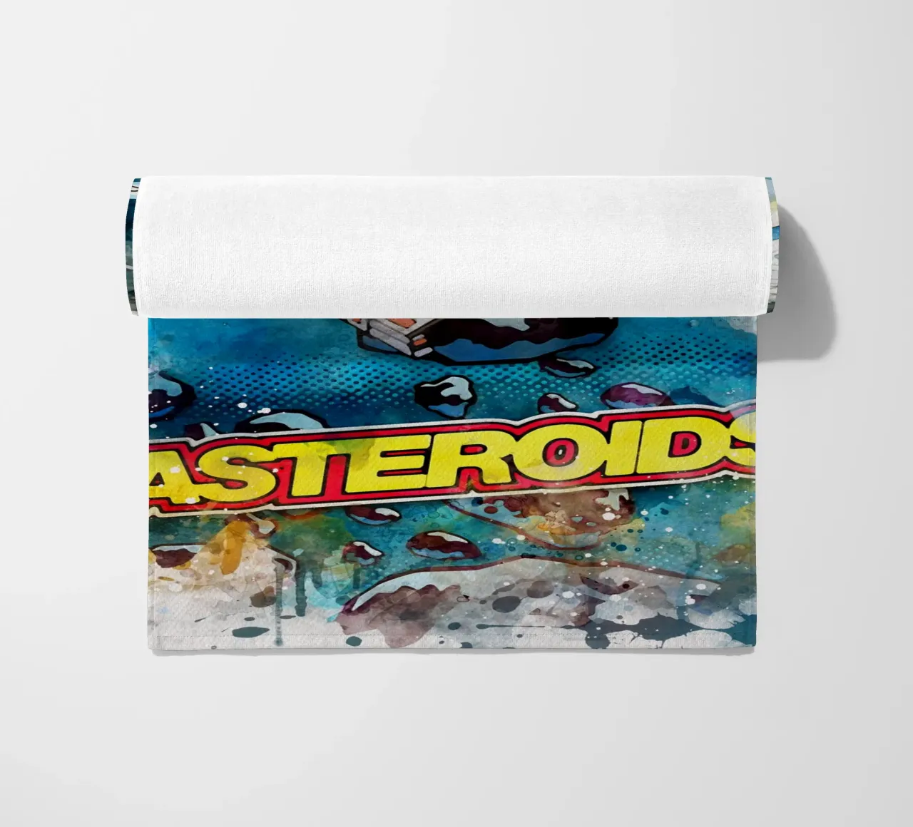 Asteroids Watercolor telo mare da CreativeStudio