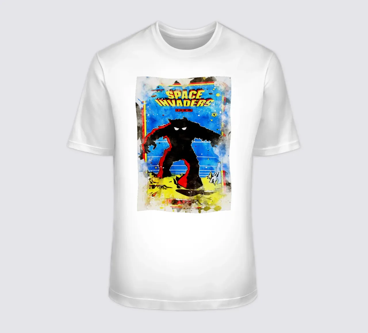 Asteroids  Watercolor t-shirt da CreativeStudio