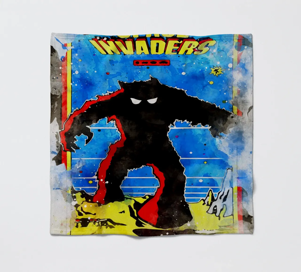 Asteroids  Watercolor coperta in pile da CreativeStudio