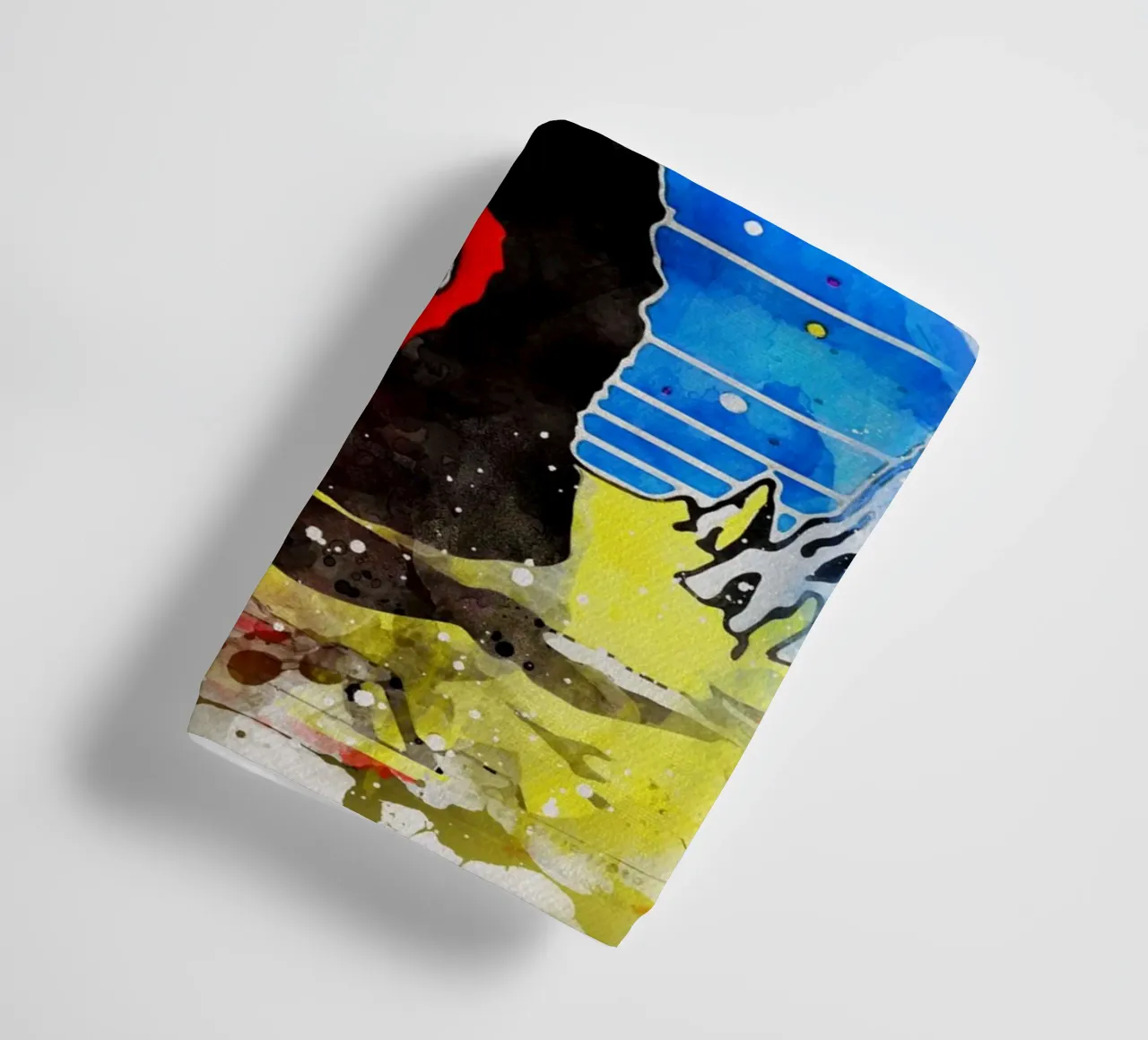 Asteroids  Watercolor asciugamano da bagno da CreativeStudio