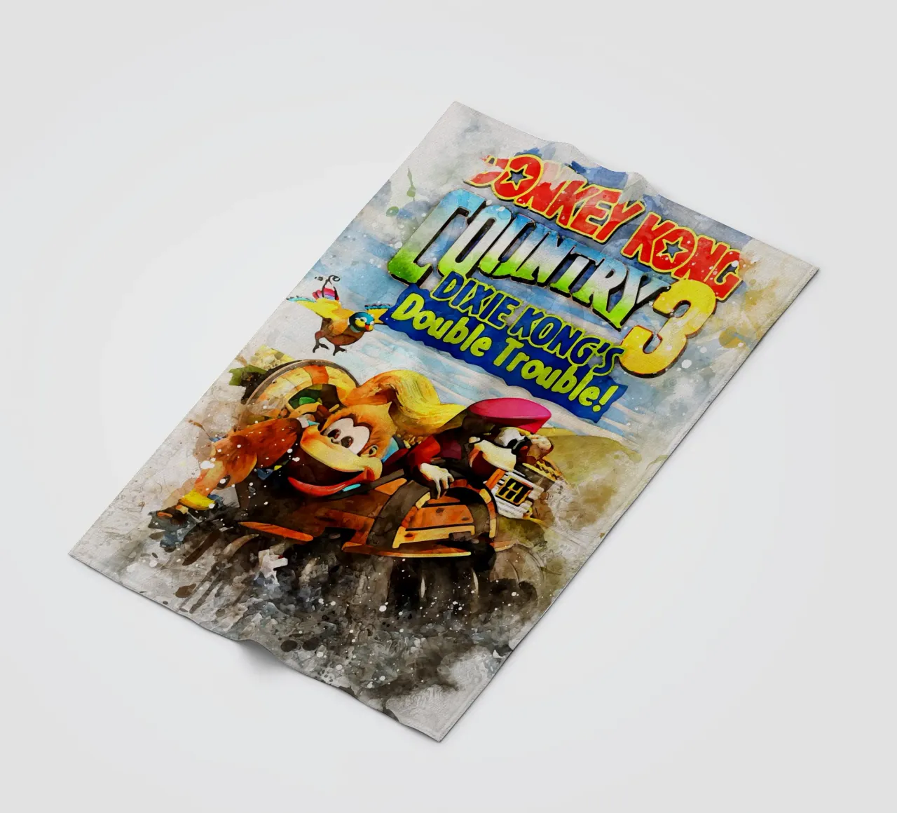 Donkey Kong Country coperta in pile da CreativeStudio