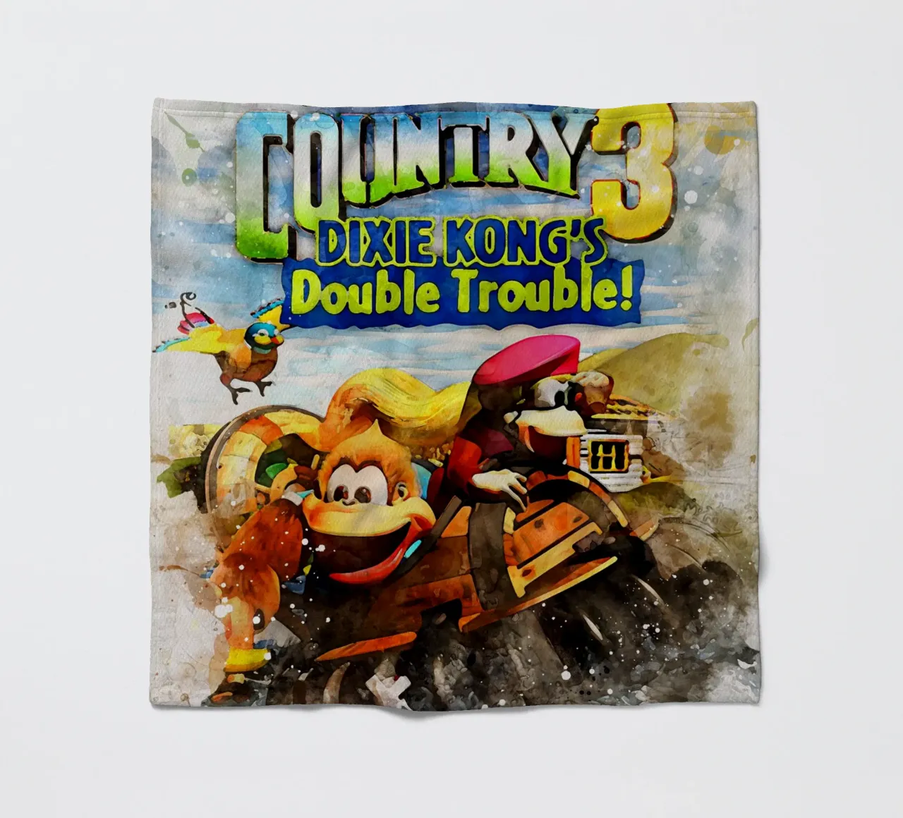 Donkey Kong Country coperta in pile da CreativeStudio