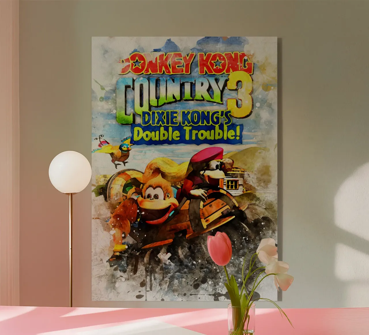 Donkey Kong Country plexiglass da CreativeStudio