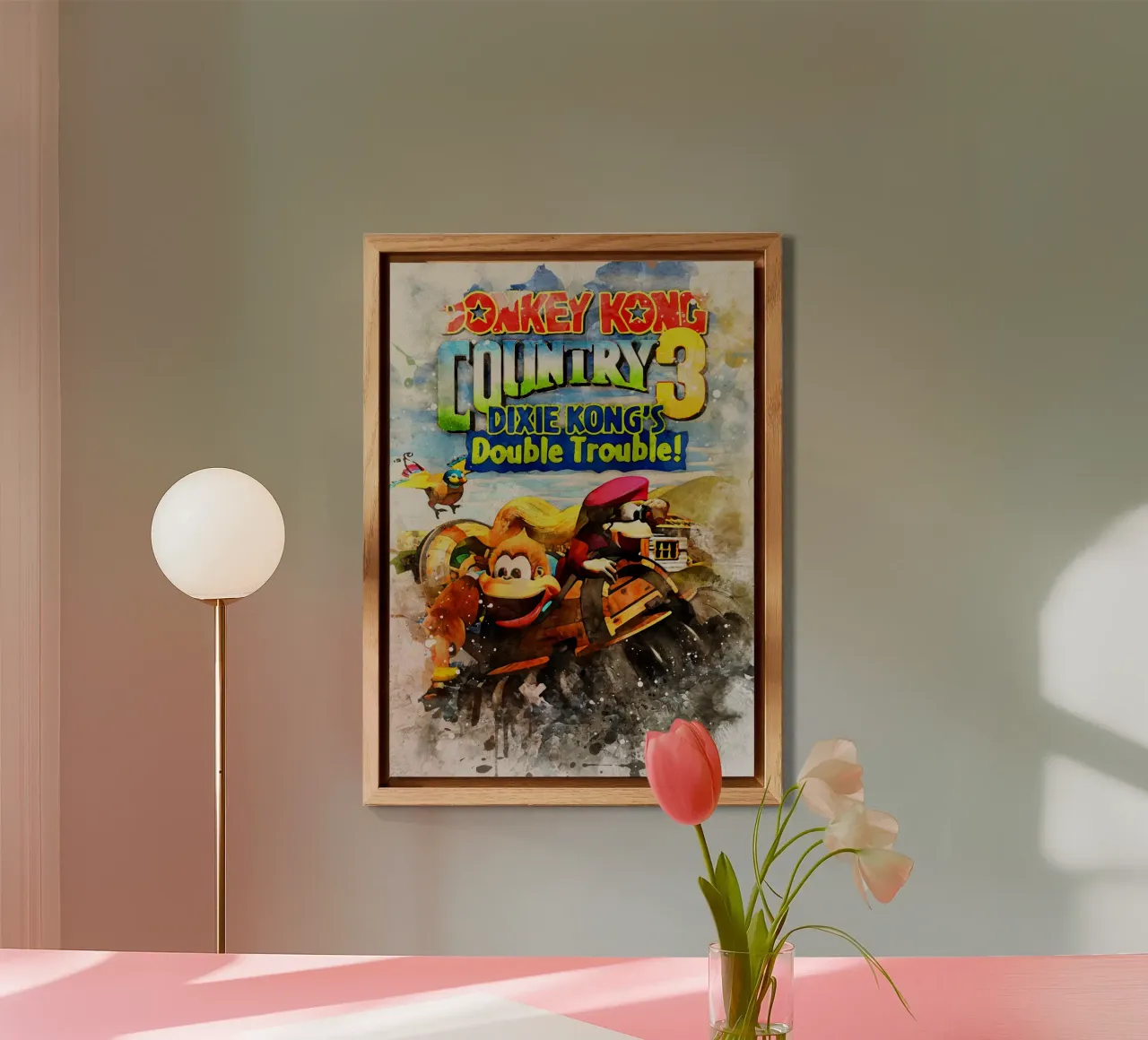 Donkey Kong Country alluminio dibond da CreativeStudio