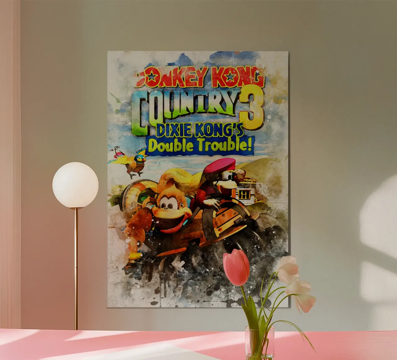 Donkey Kong Country alluminio dibond da CreativeStudio