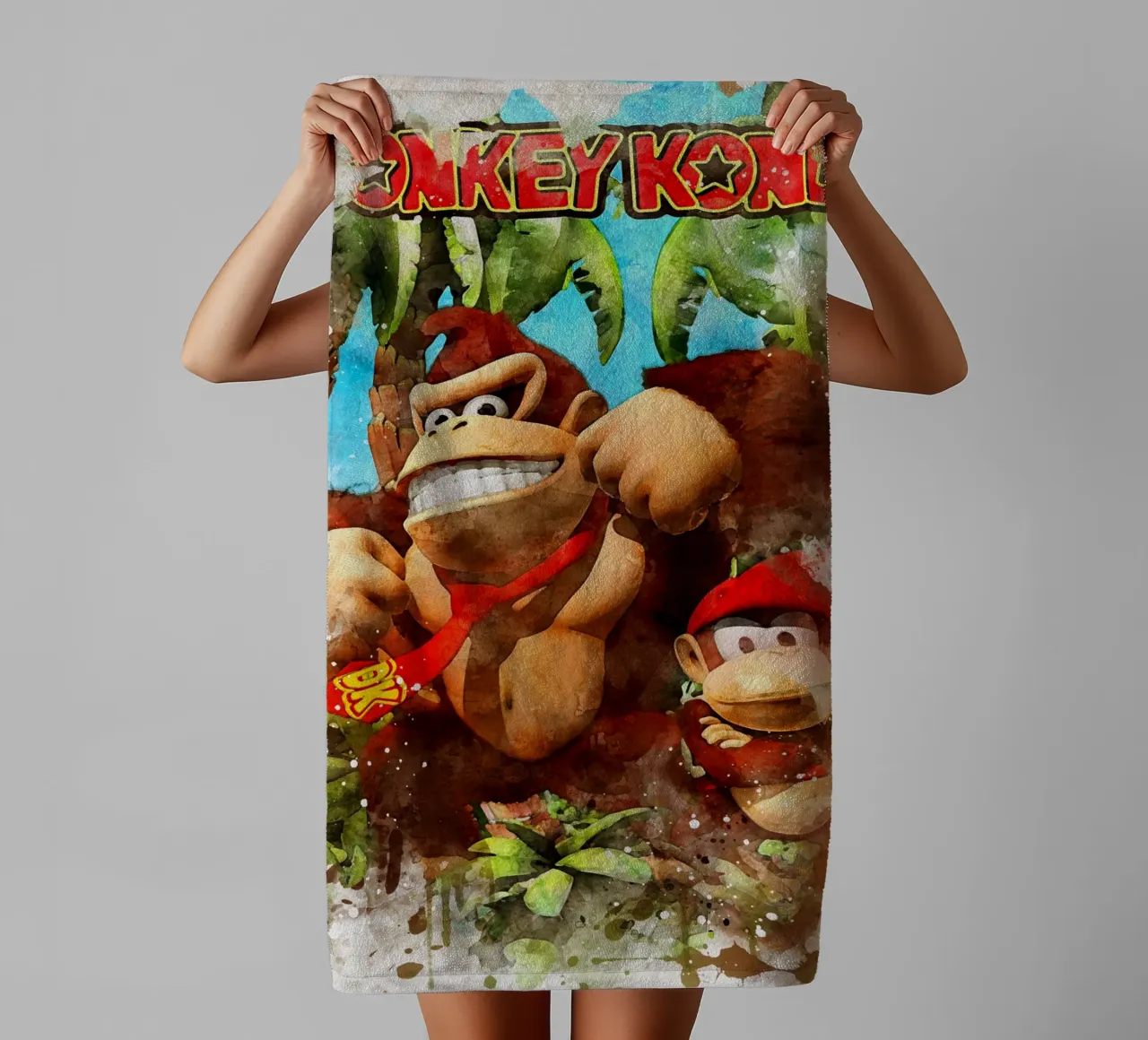 Donkey Kong Country towel by CreativeStudio