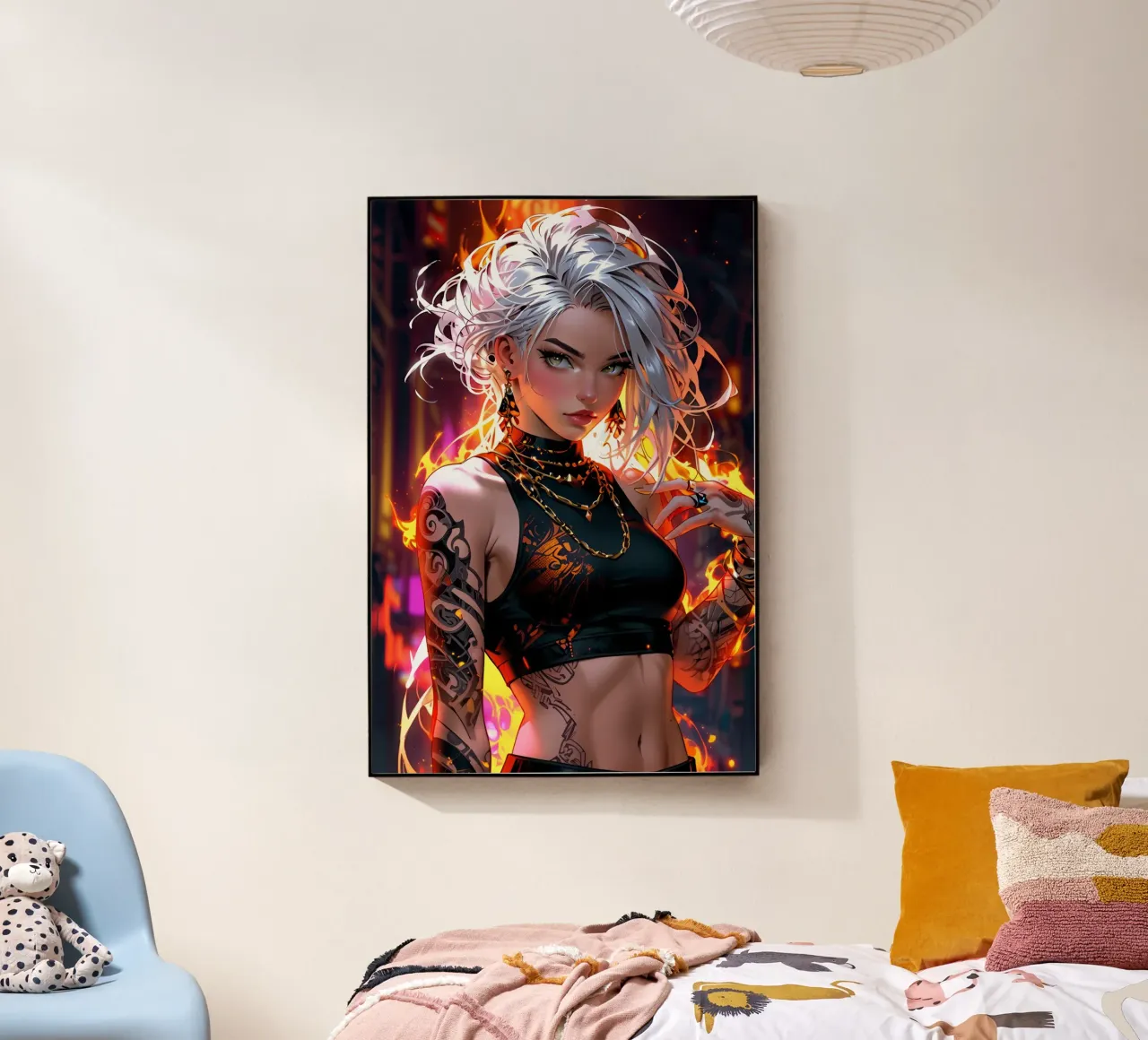 anime giovane plexiglass da 🎁 NOBELART