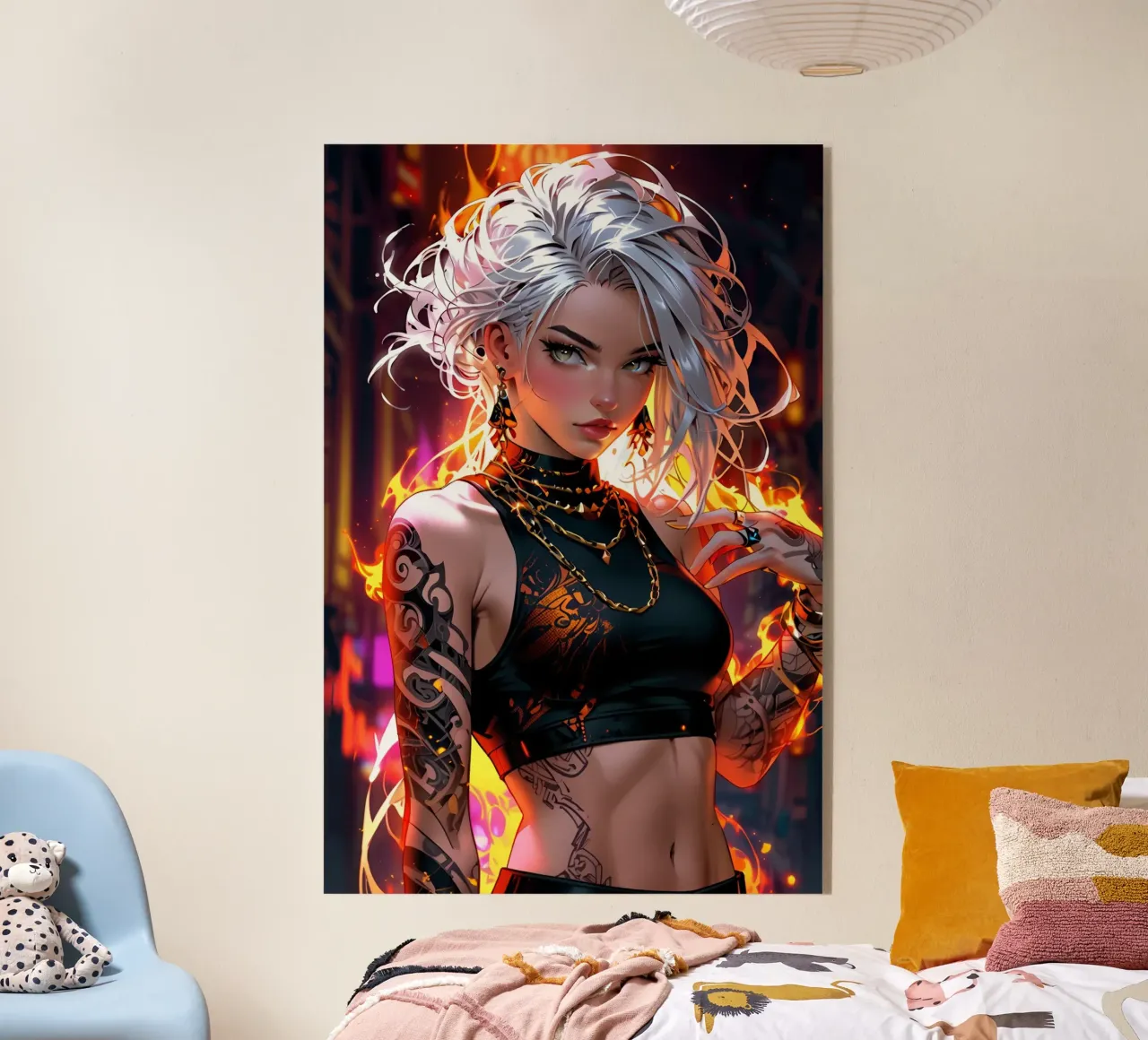 anime giovane plexiglass da 🎁 NOBELART