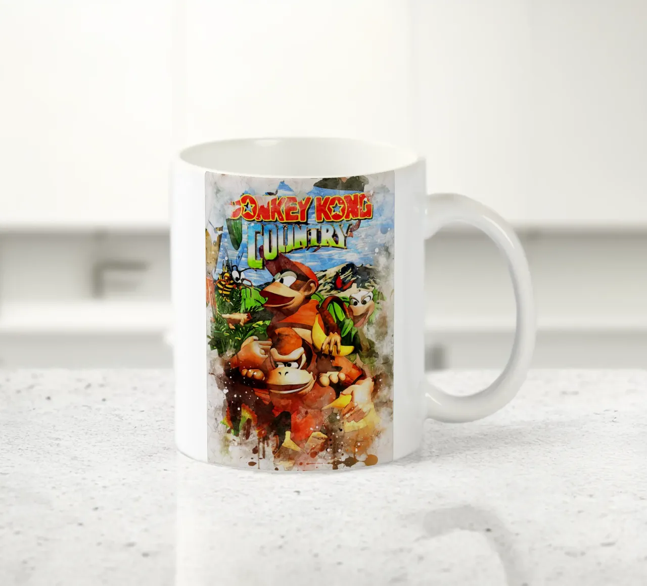 Donkey Kong Country tazza in ceramica da CreativeStudio