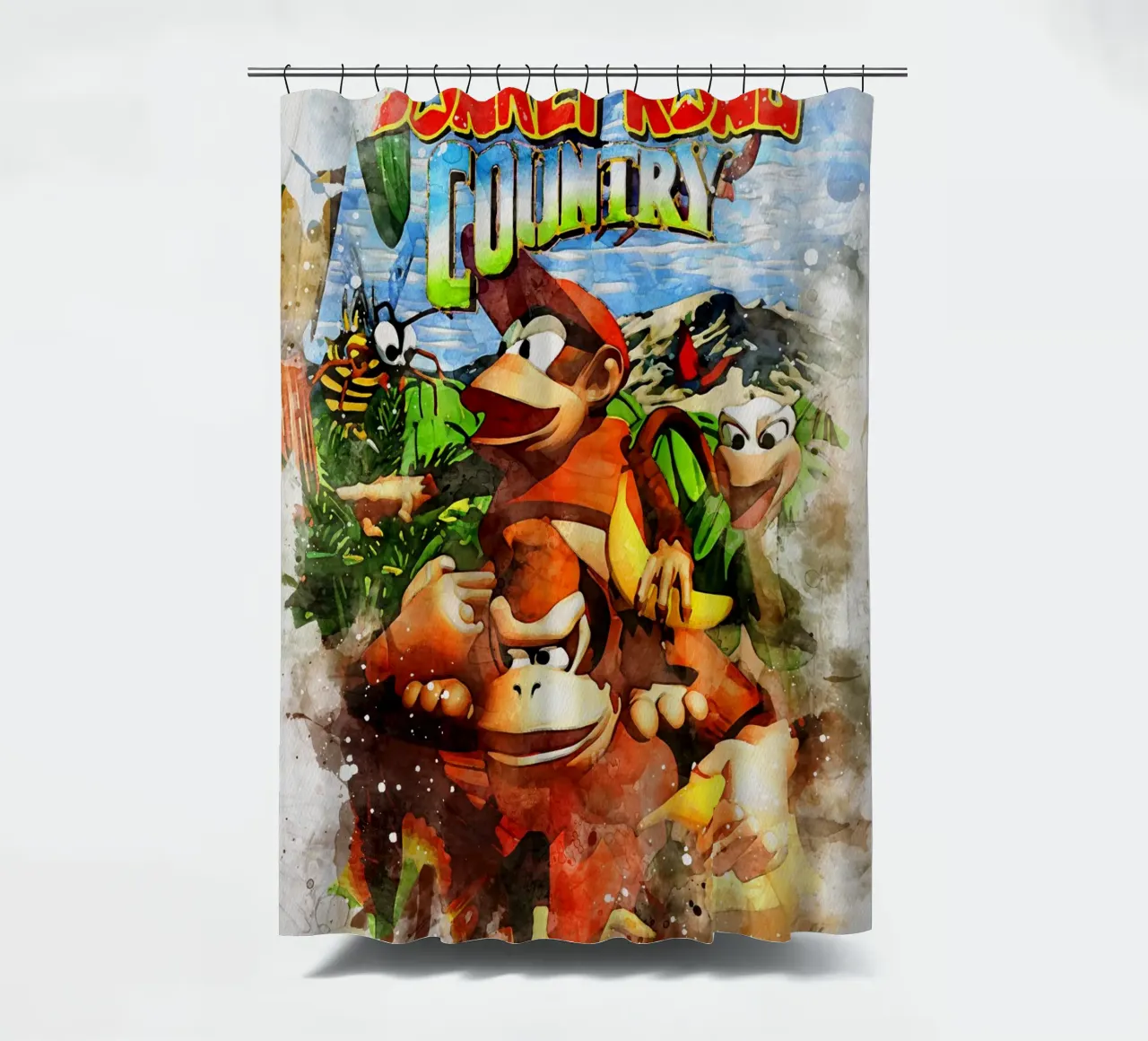 Donkey Kong Country tenda da doccia da CreativeStudio