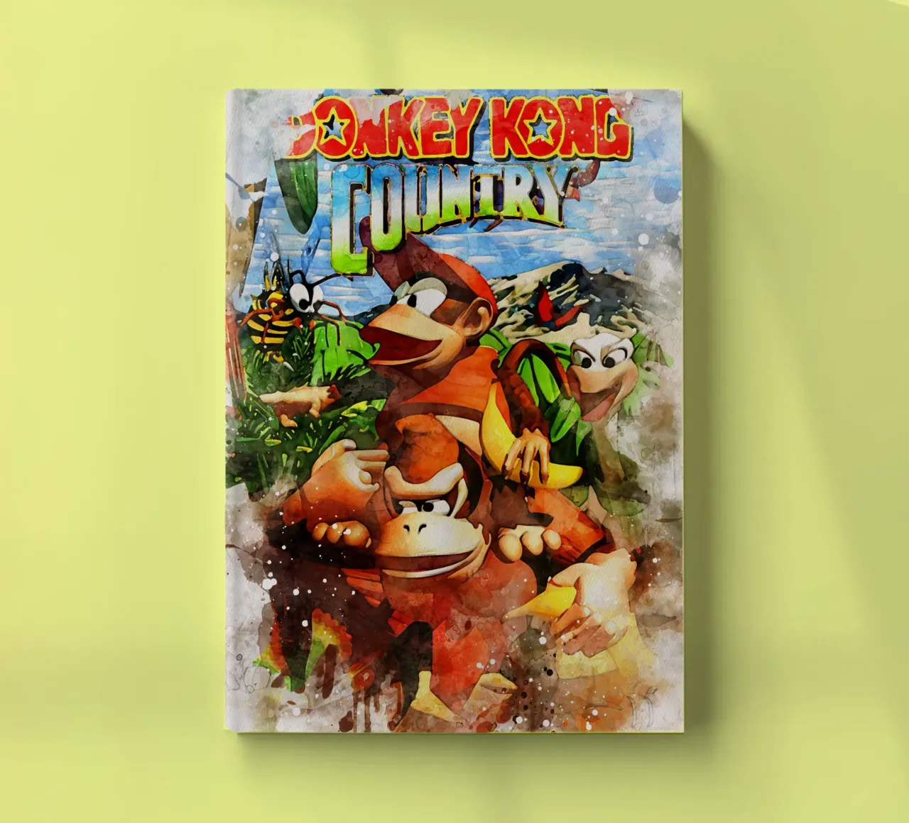 Donkey Kong Country notebook by CreativeStudio