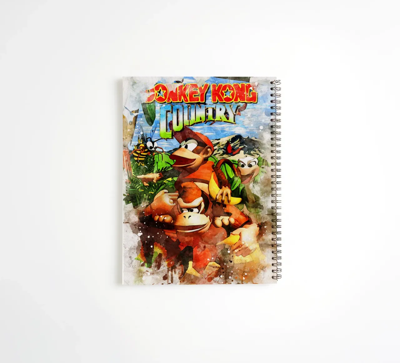 Donkey Kong Country spiral notebook by CreativeStudio