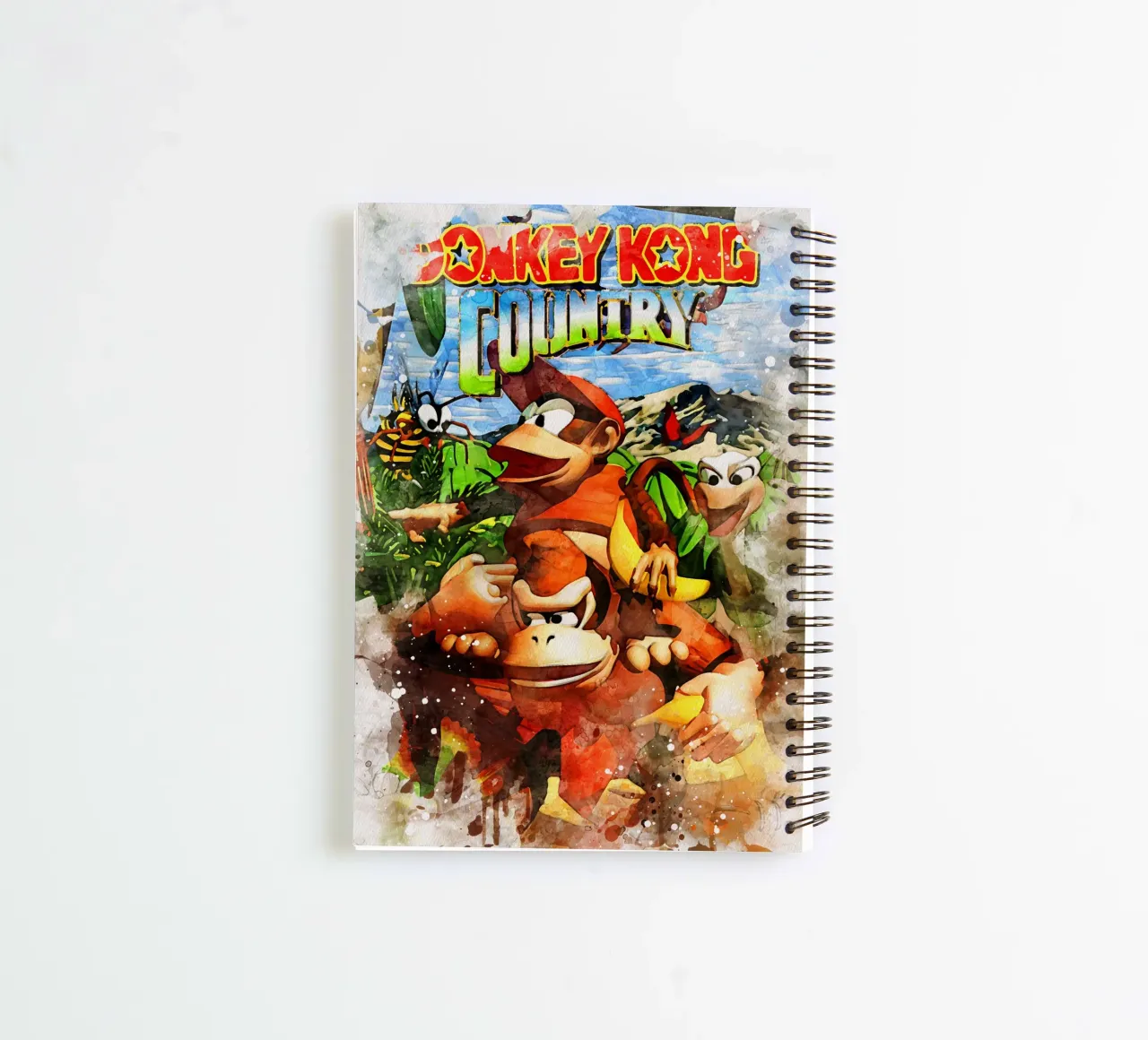 Donkey Kong Country spiral notebook by CreativeStudio