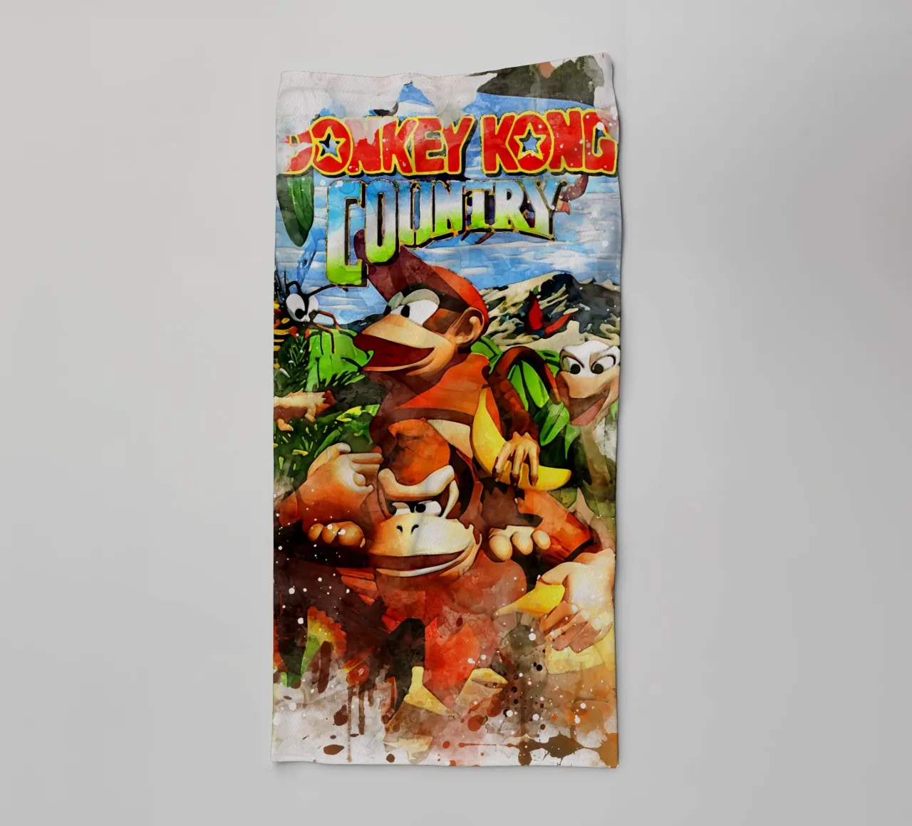 Donkey Kong Country asciugamano da bagno da CreativeStudio