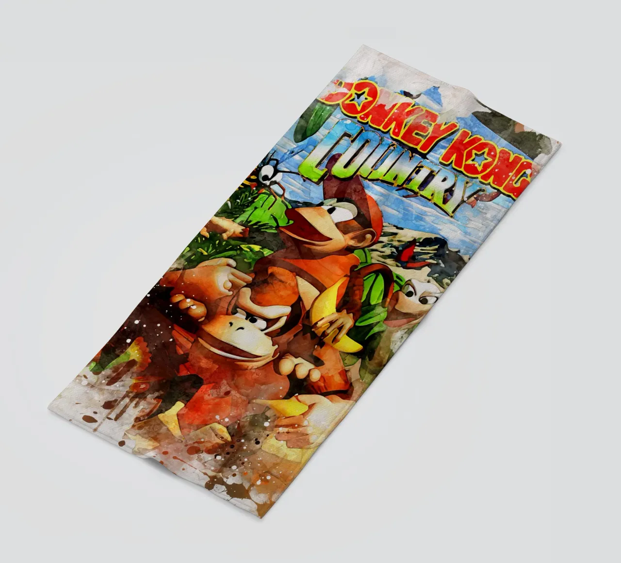 Donkey Kong Country beach towel by CreativeStudio