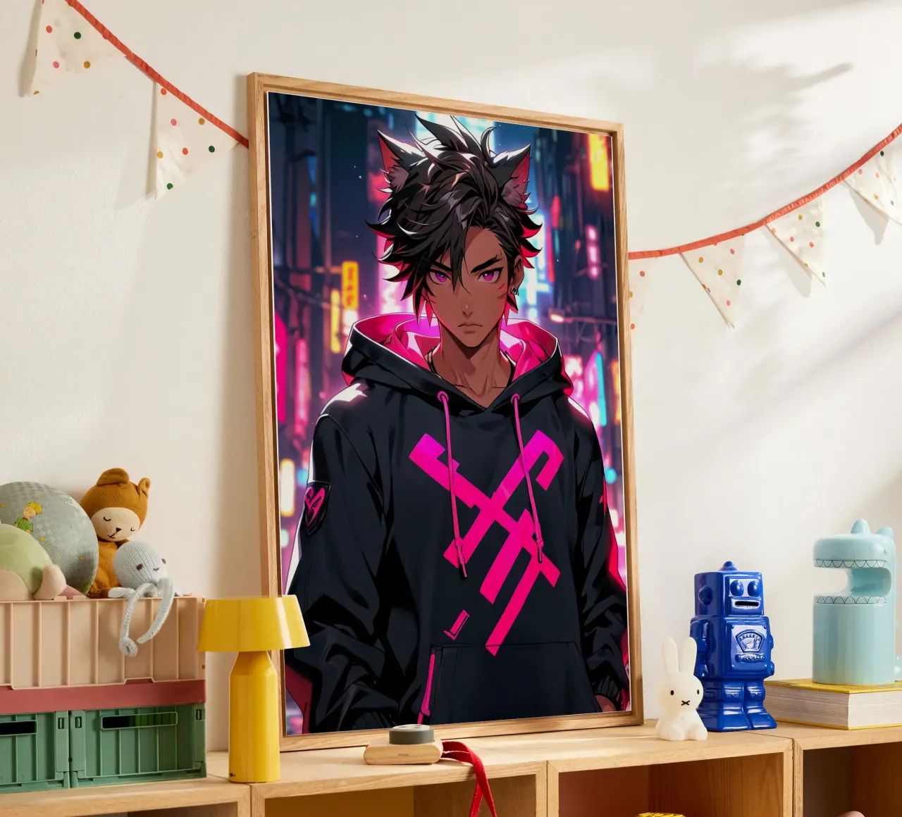 anime giovane plexiglass da 🎁 NOBELART