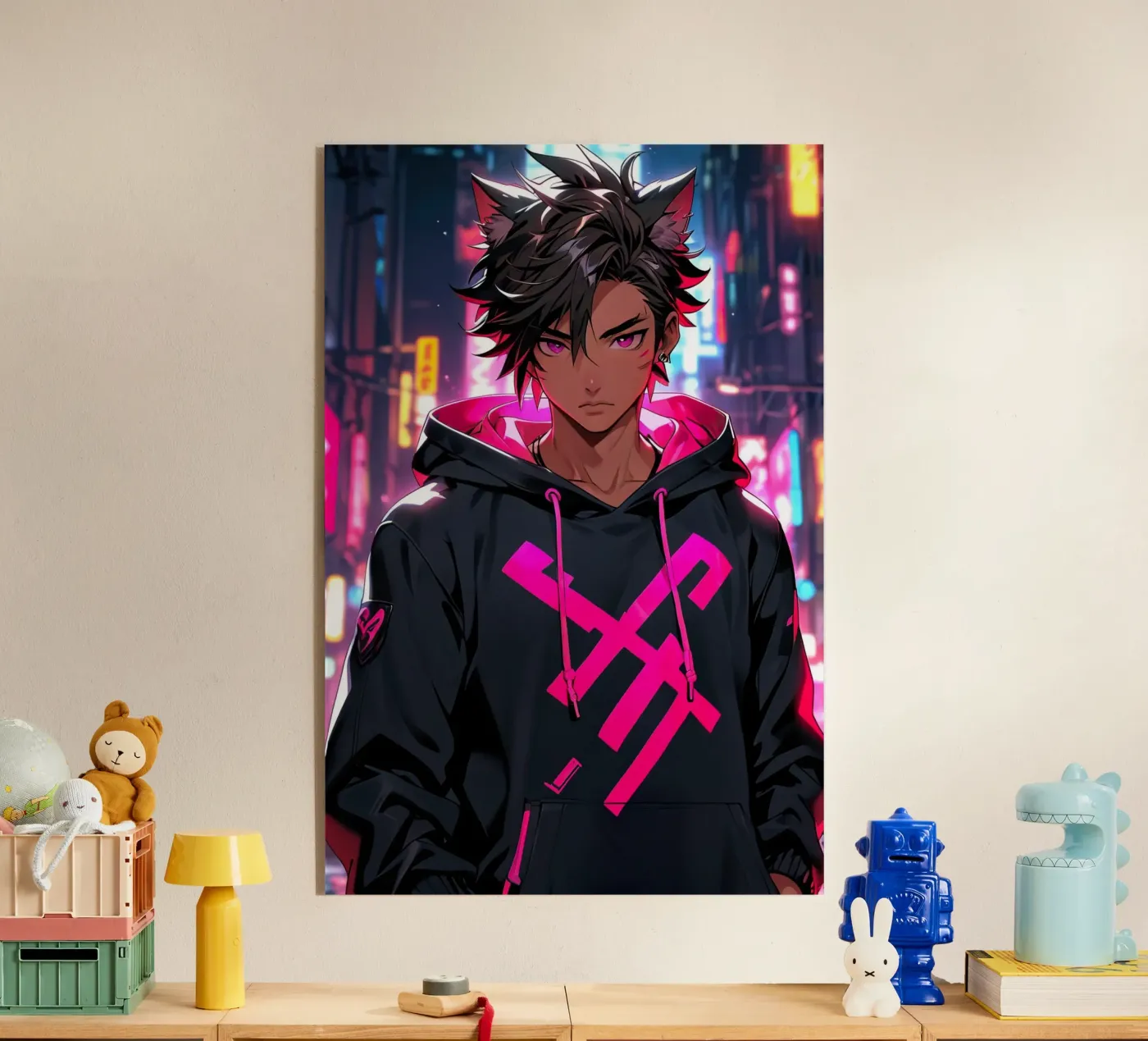 anime giovane plexiglass da 🎁 NOBELART