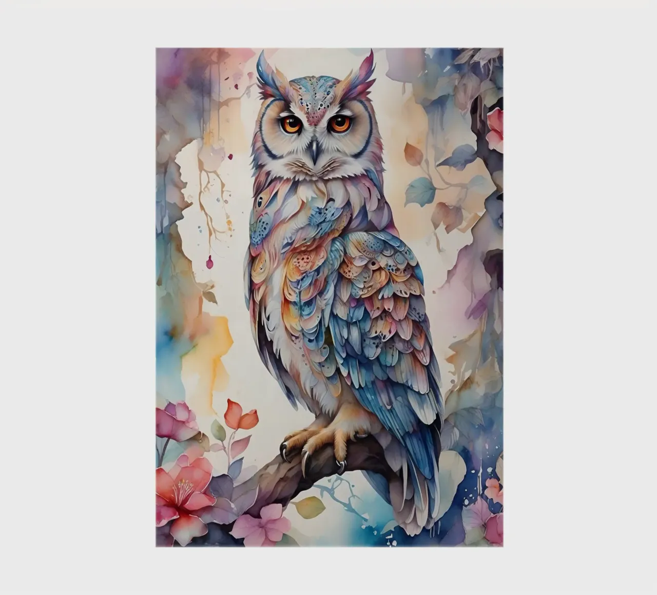 an elegant owl notebook by 🎁 ARTVI-SHOP