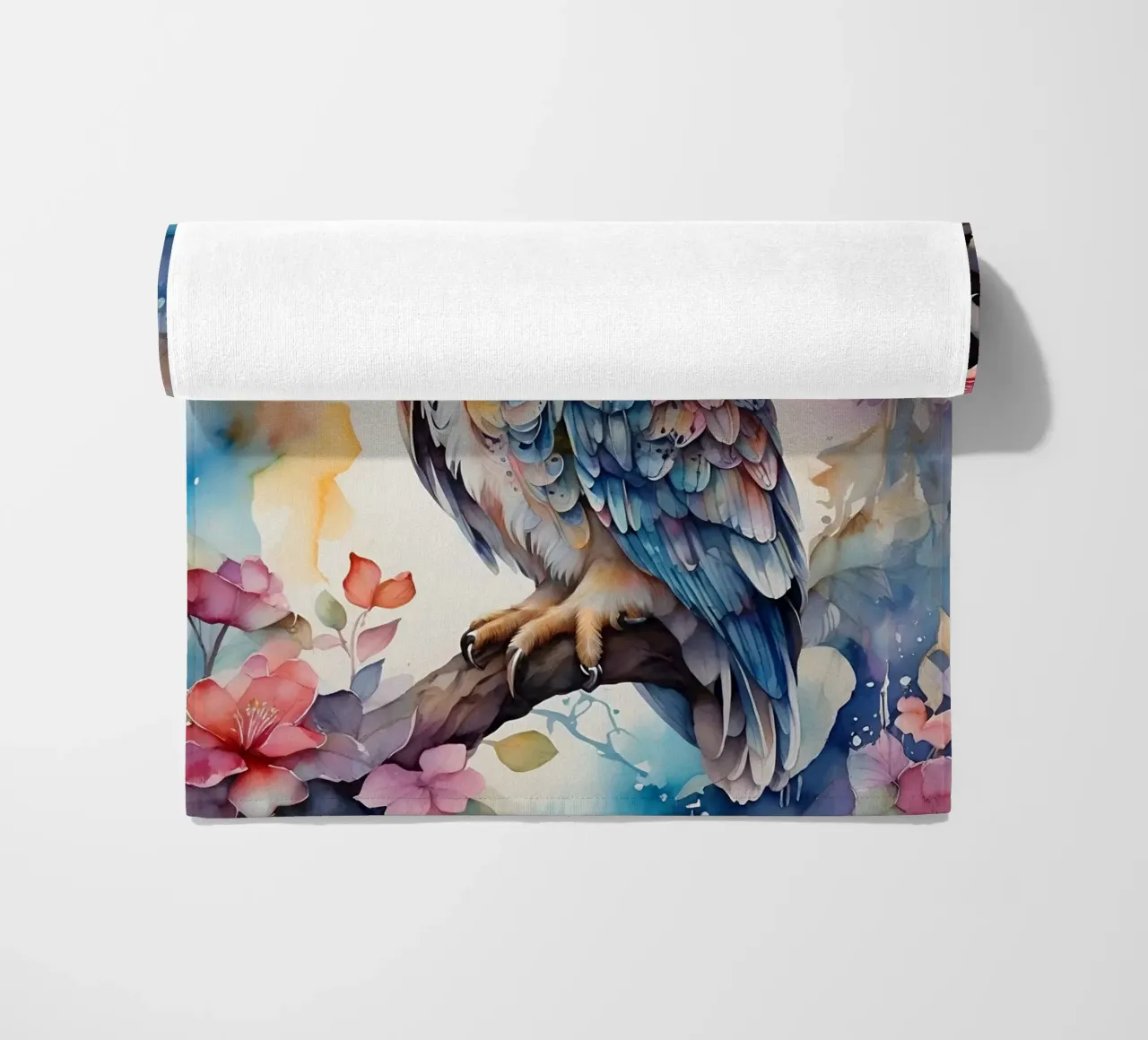 un elegante gufo telo mare da 🎁 ARTVI-SHOP