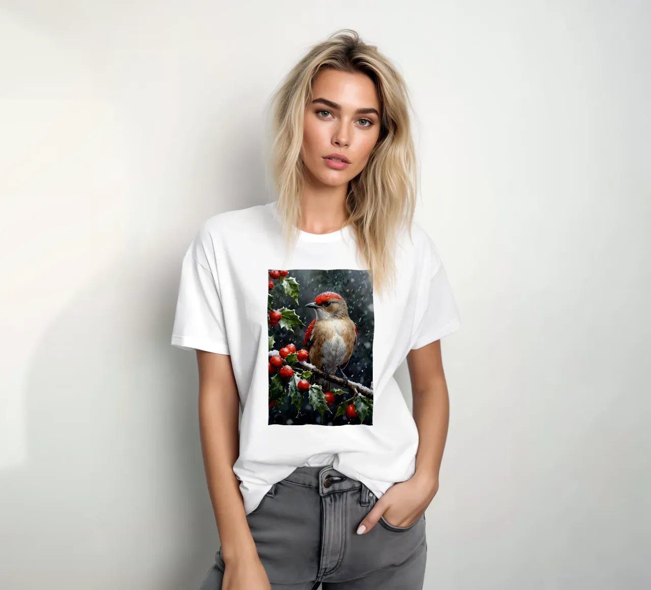 un uccello gufo t-shirt da 🎁 ARTVI-SHOP