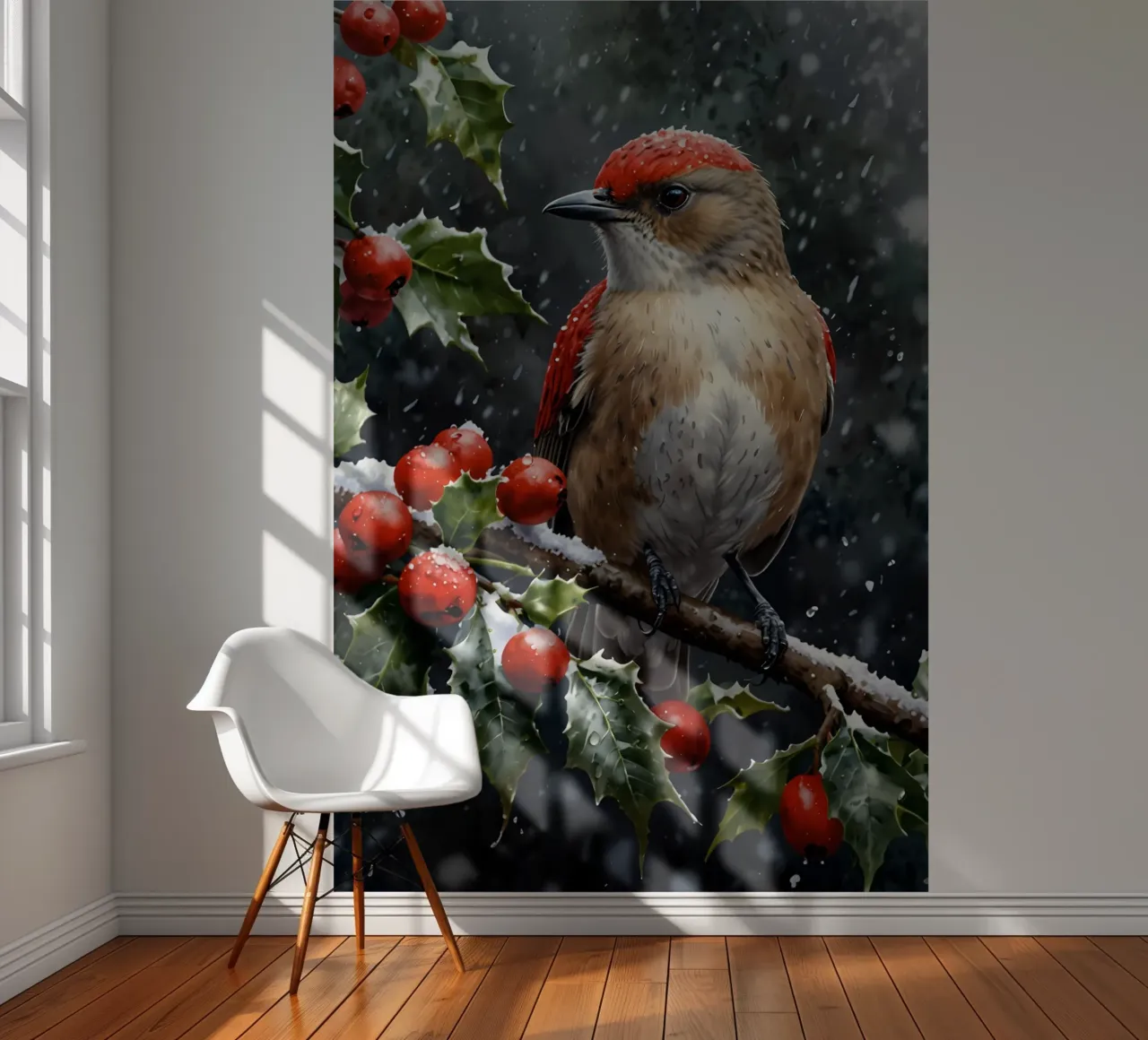 un oiseau un hibou papier peint photo de 🎁 ARTVI-SHOP