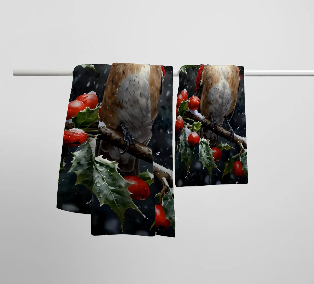 un uccello gufo asciugamano da bagno da 🎁 ARTVI-SHOP