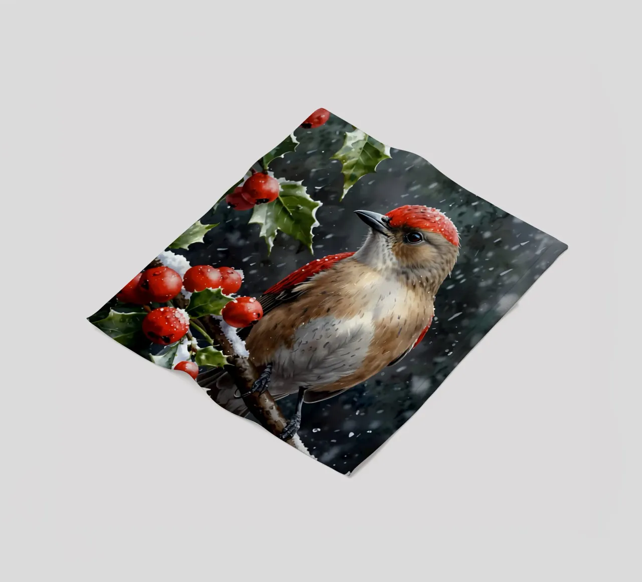 un uccello gufo coperta in pile da 🎁 ARTVI-SHOP