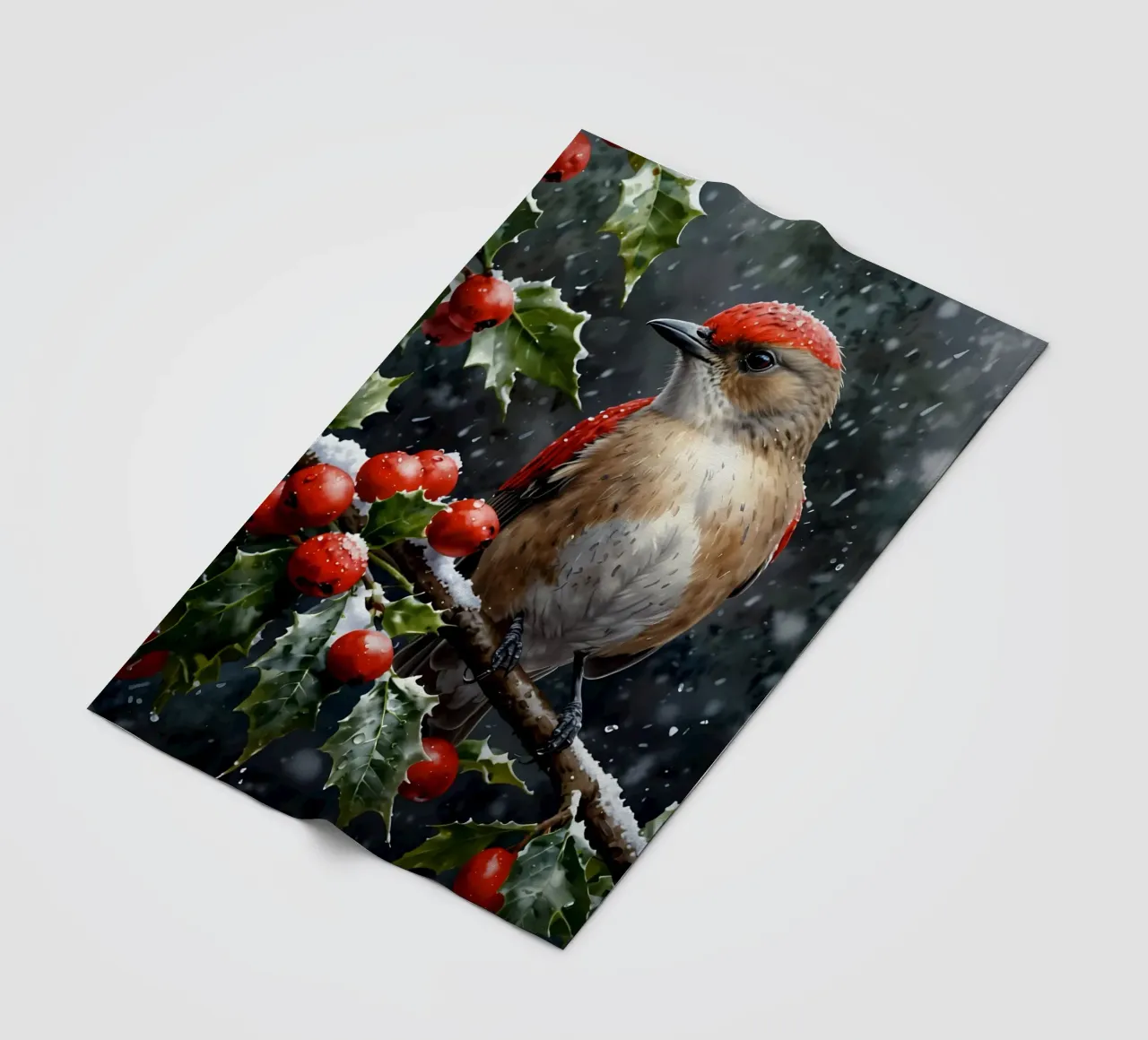 un uccello gufo coperta in pile da 🎁 ARTVI-SHOP