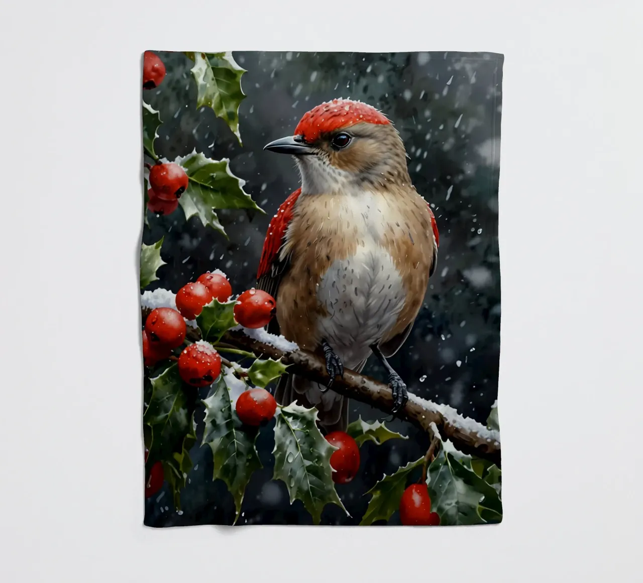 un uccello gufo coperta in pile da 🎁 ARTVI-SHOP