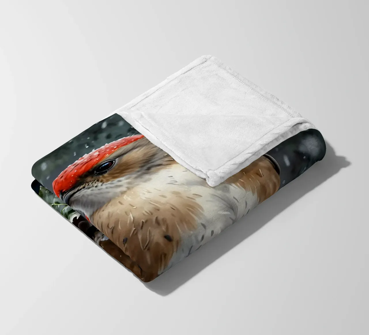 un uccello gufo coperta in pile da 🎁 ARTVI-SHOP