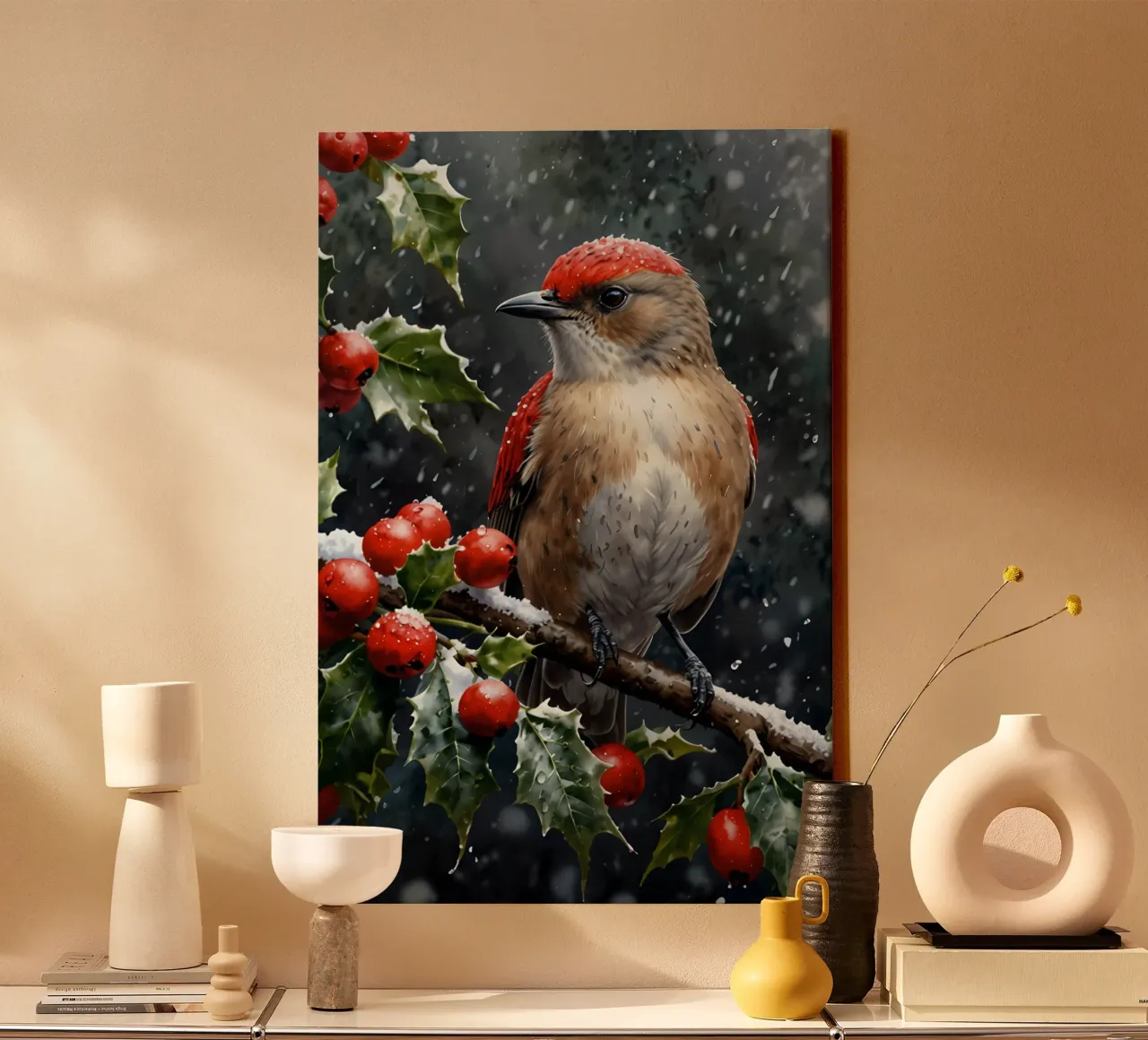 un uccello gufo tela da 🎁 ARTVI-SHOP
