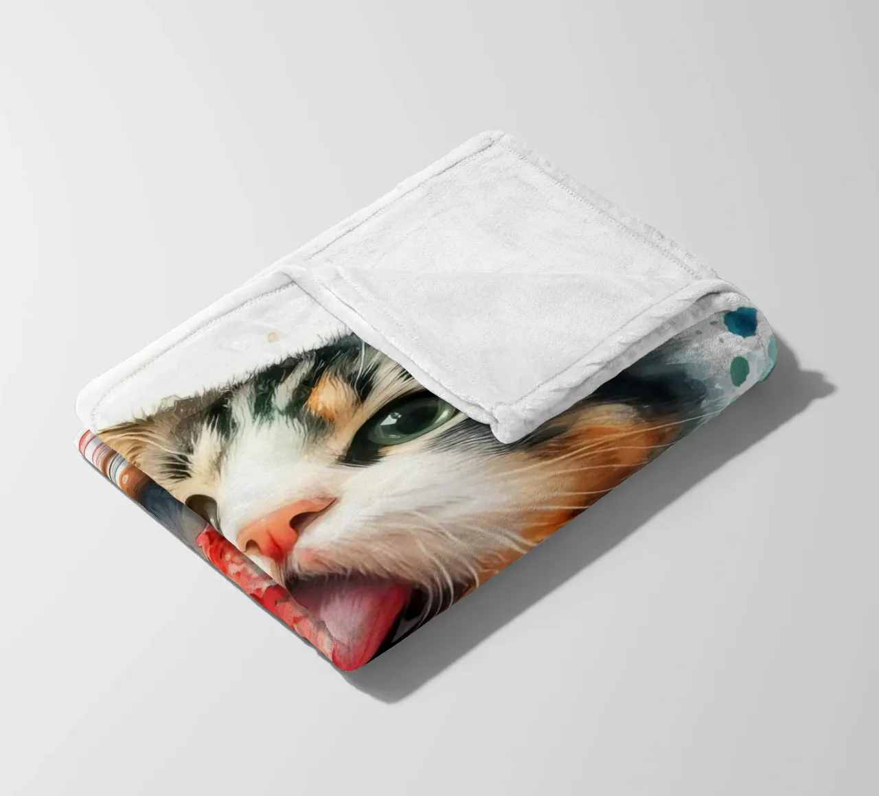 Gatto molto freddo coperta in pile da 🎁 ARTVI-SHOP