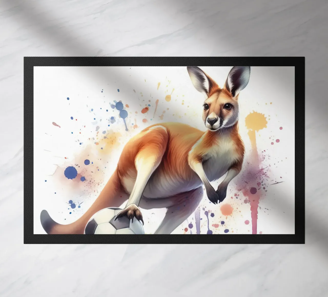 The football kangaroo doormat by 🎁 ARTVI-SHOP