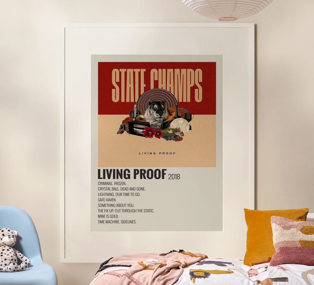 State Champs Living Proof 2018 Poster von SoundStudio
