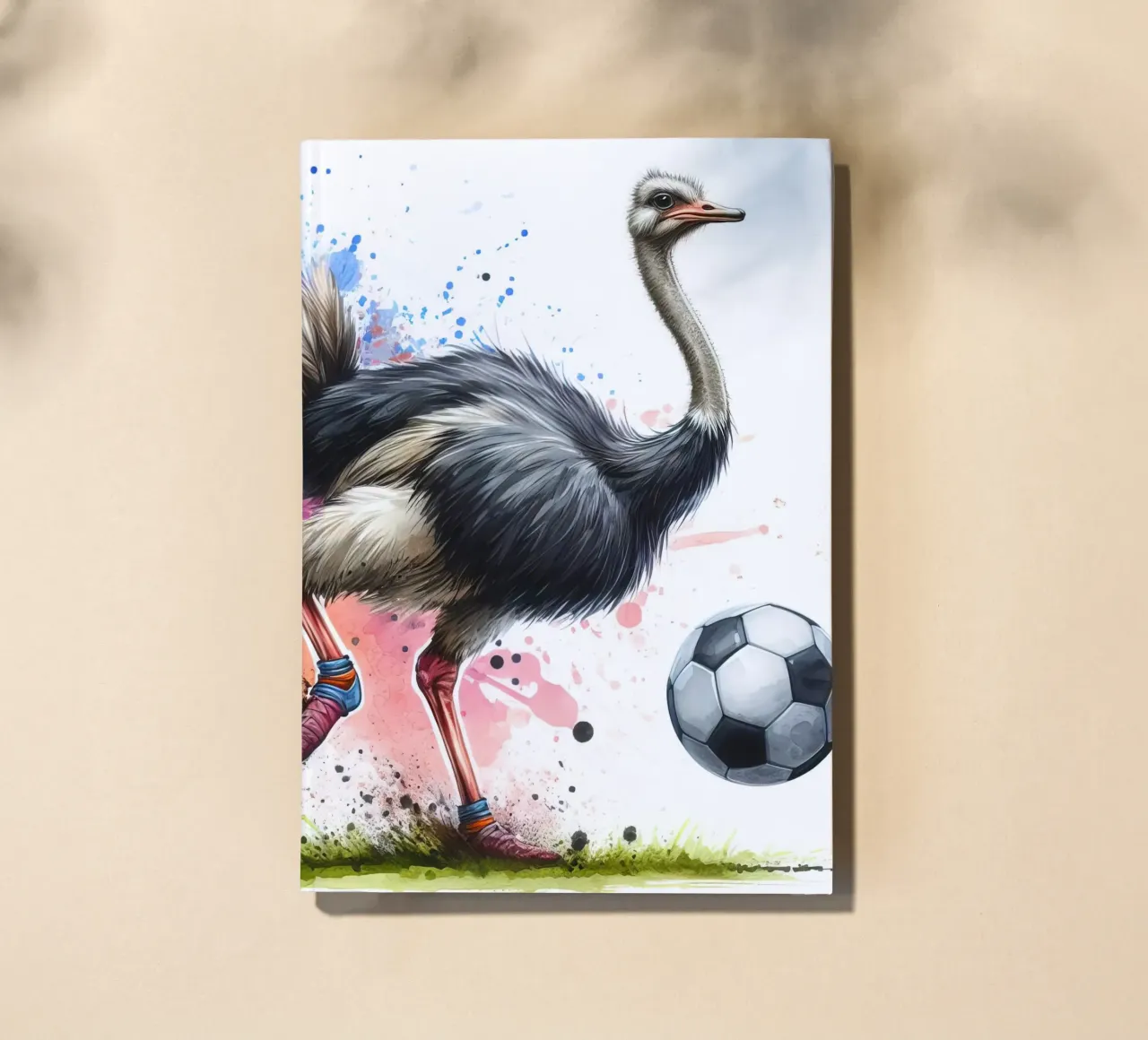 Lo struzzo calciatore diario da 🎁 ARTVI-SHOP