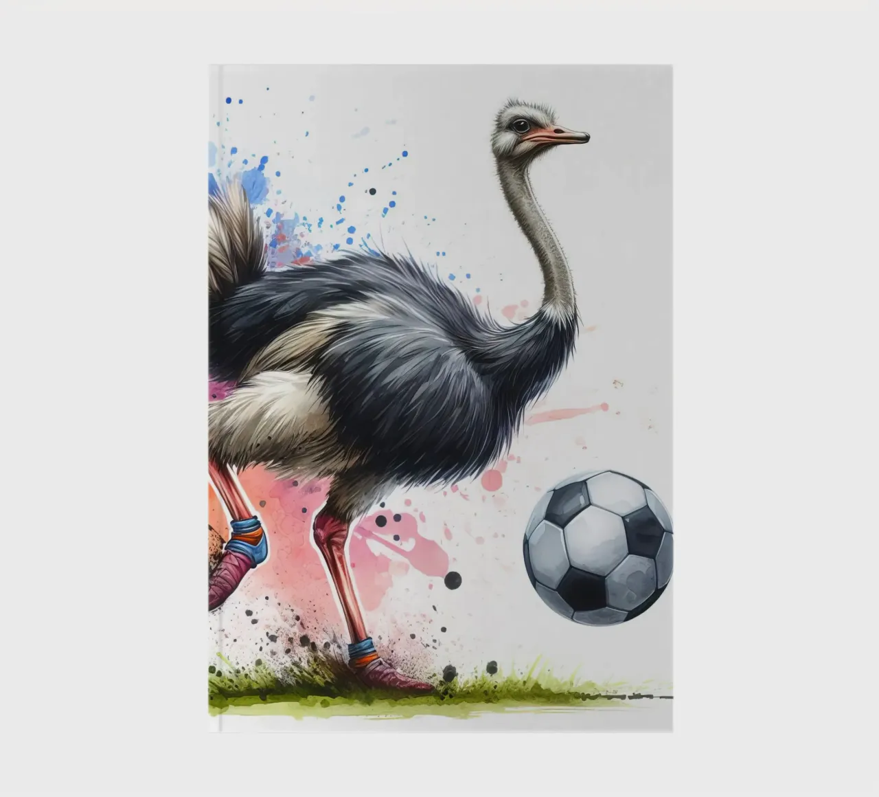 Lo struzzo calciatore diario da 🎁 ARTVI-SHOP