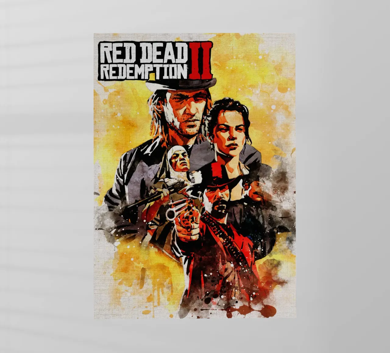 Red Dead Redemption II pellicola backlit da CreativeStudio