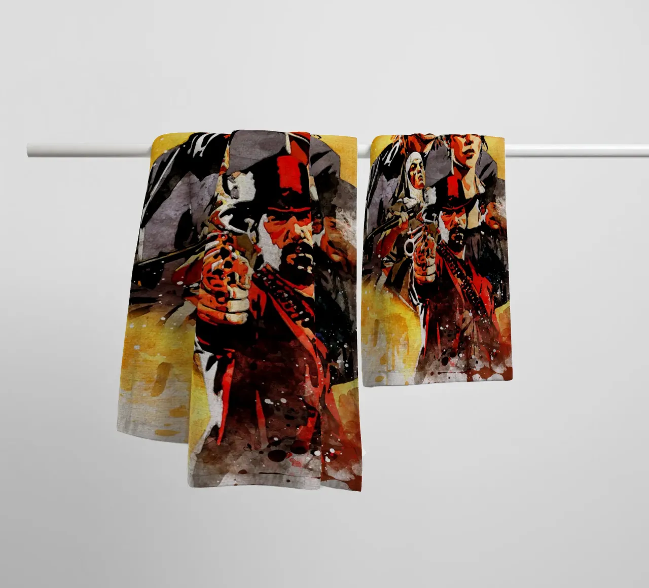 Red Dead Redemption II asciugamano da bagno da CreativeStudio