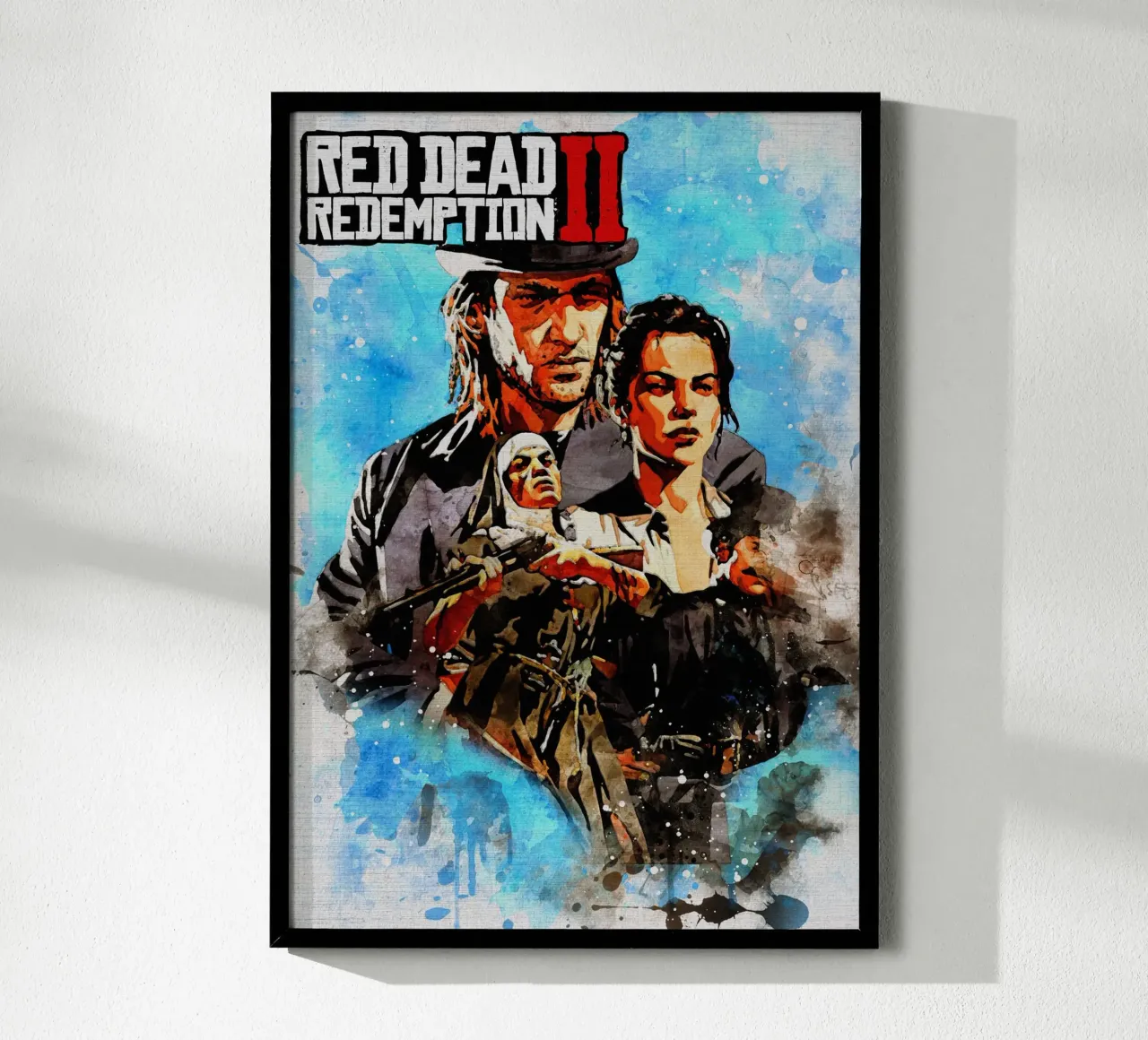 Red Dead Redemption II carta hahnemühle da CreativeStudio
