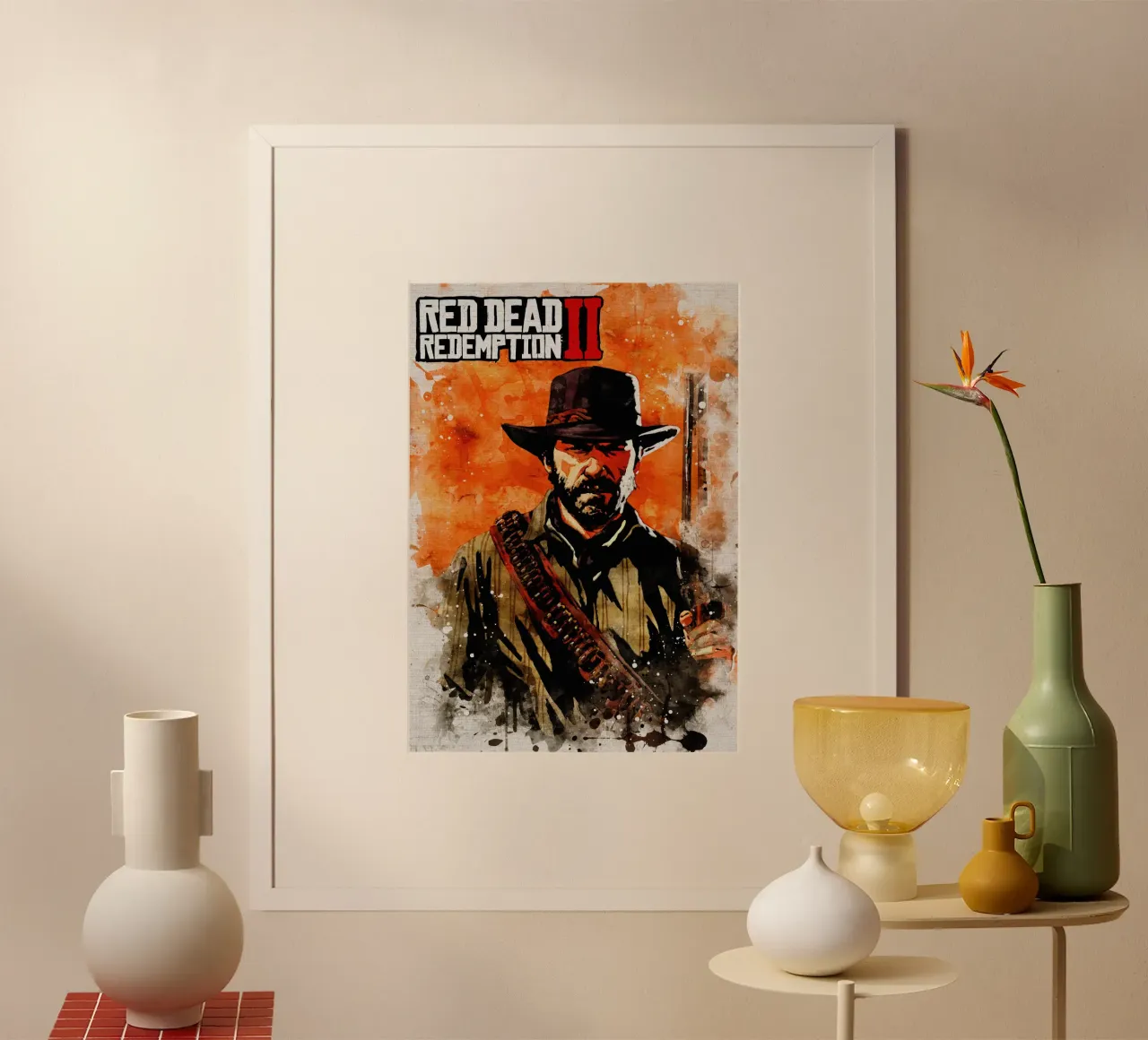 Red Dead Redemption II carta hahnemühle da CreativeStudio