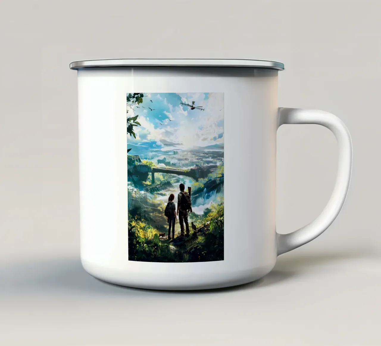 The last Of Us tazza in smalto da CreativeStudio