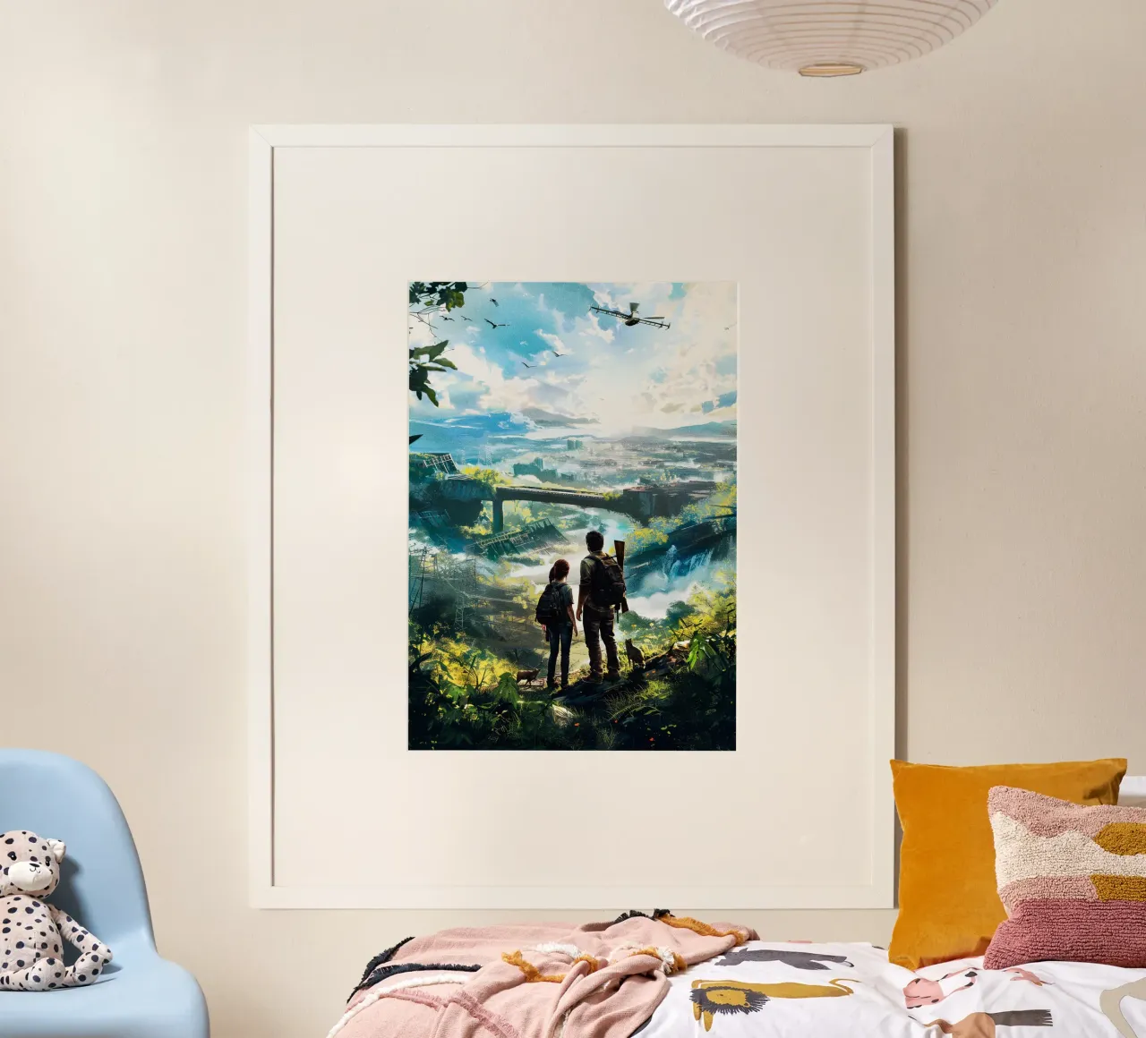 The last Of Us poster con telaio in alluminio da CreativeStudio
