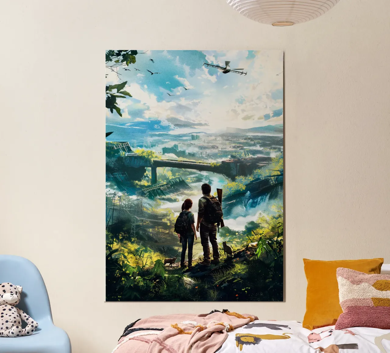 The last Of Us poster con telaio in alluminio da CreativeStudio