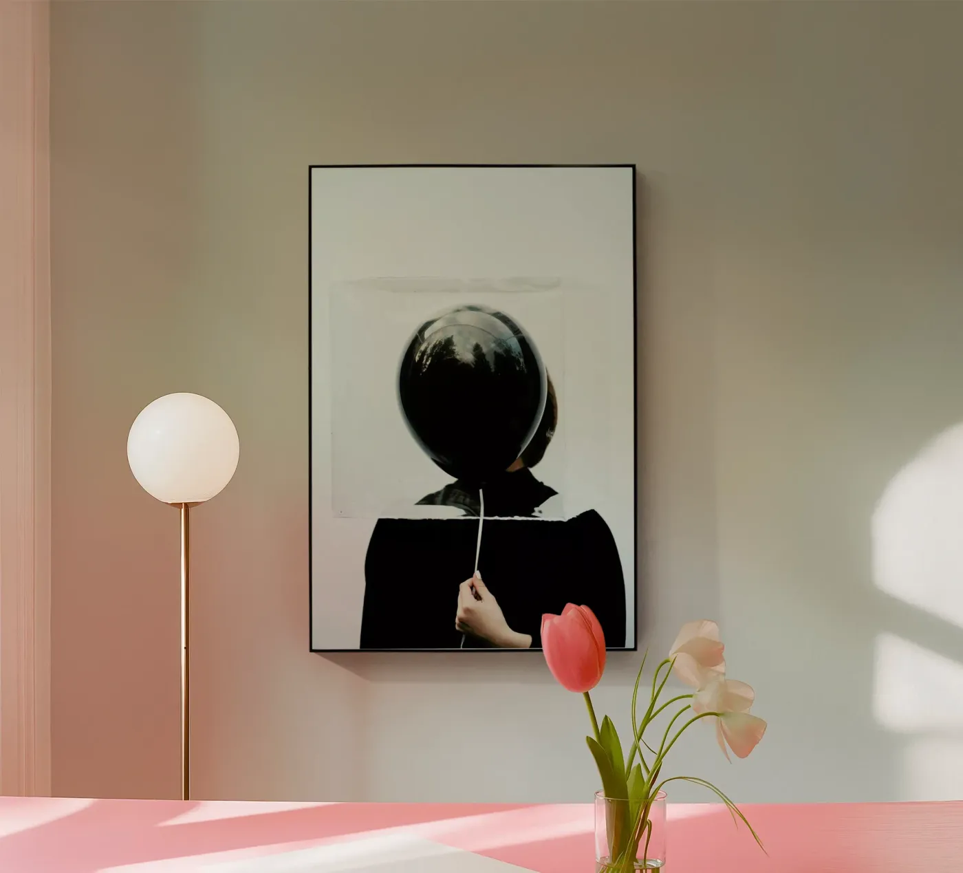 Behind The Balloon Acryl-Glas von Jovana Rikalo