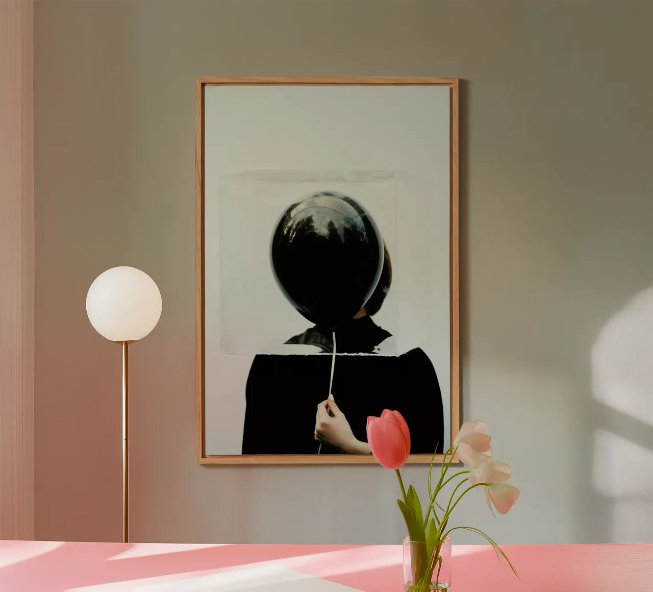 Behind The Balloon alluminio dibond da Jovana Rikalo