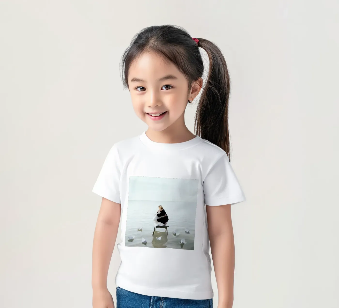 Fear kinder t-shirt van Jovana Rikalo