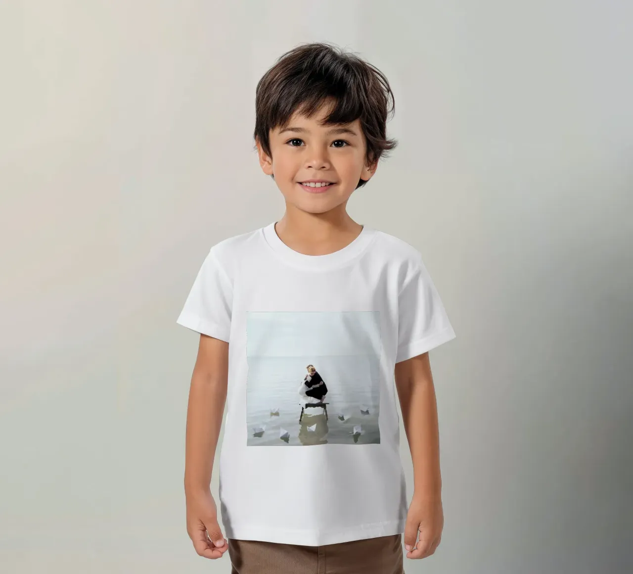 Fear t-shirt bambini da Jovana Rikalo