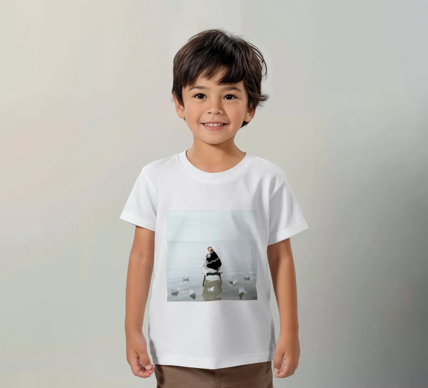 Fear kinder t-shirt van Jovana Rikalo