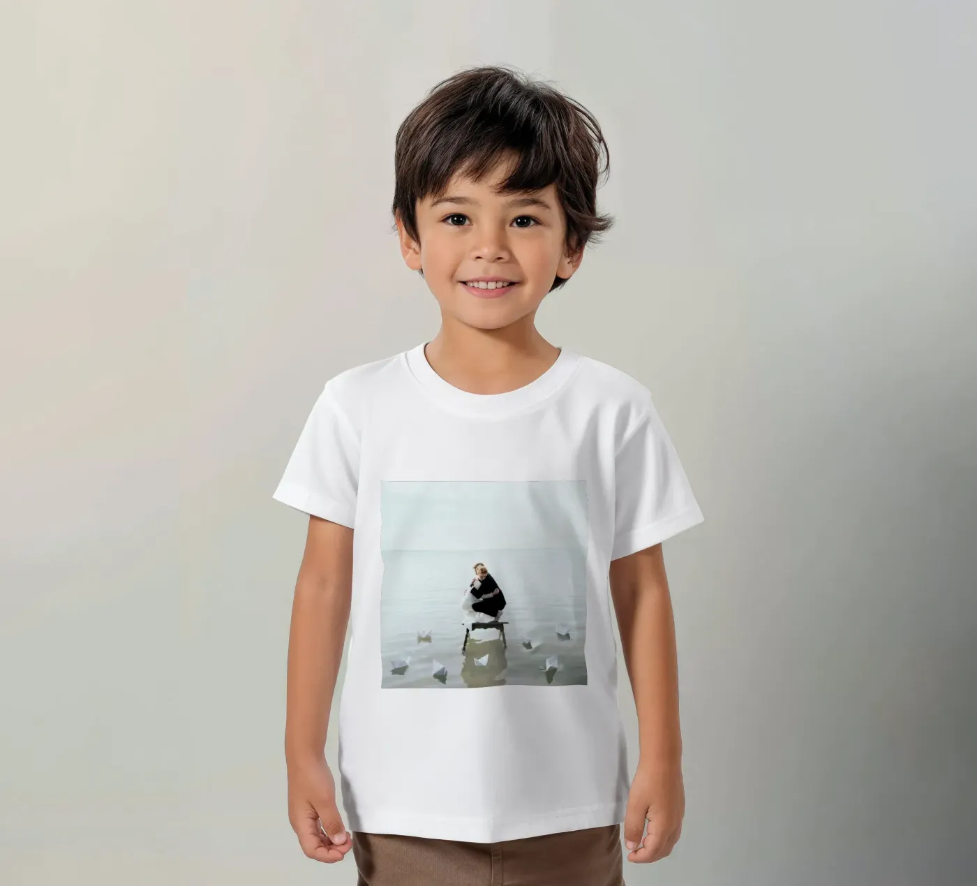 Fear kinder t-shirt van Jovana Rikalo